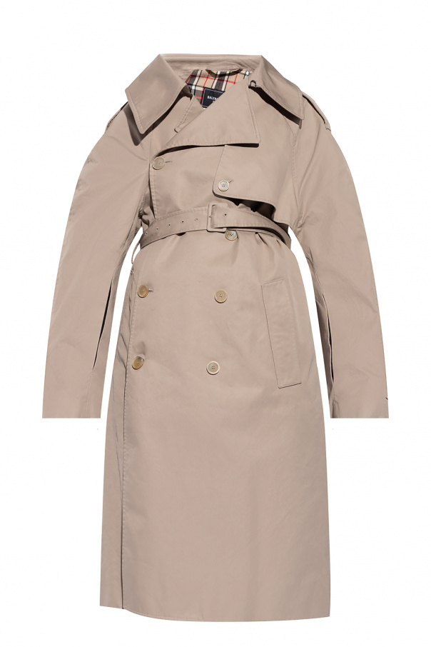 Balenciaga Double-breasted trench coat